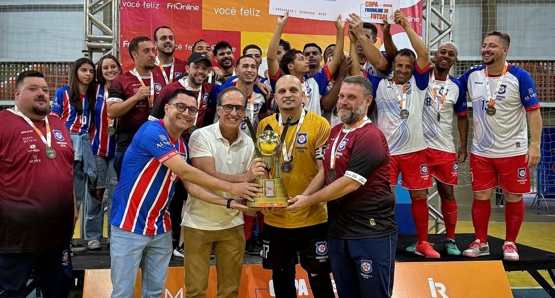 Friburguense é campeão da 1ª Copa Frionline de Futsal