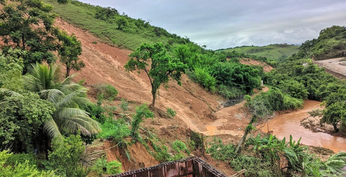deslizamento de terra