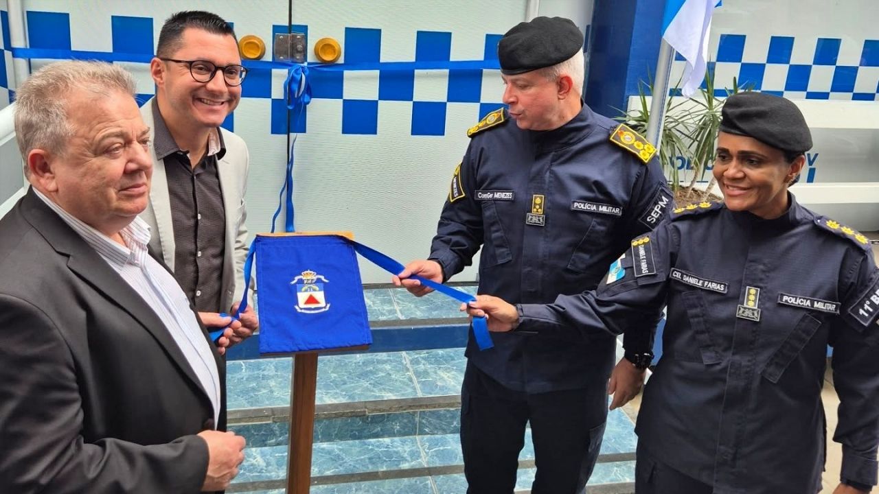 Olaria ganha nova base da Polícia Militar em Nova Friburgo